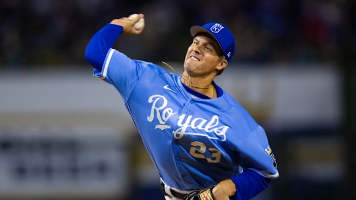 Kansas City Royals pitcher Zack Greinke